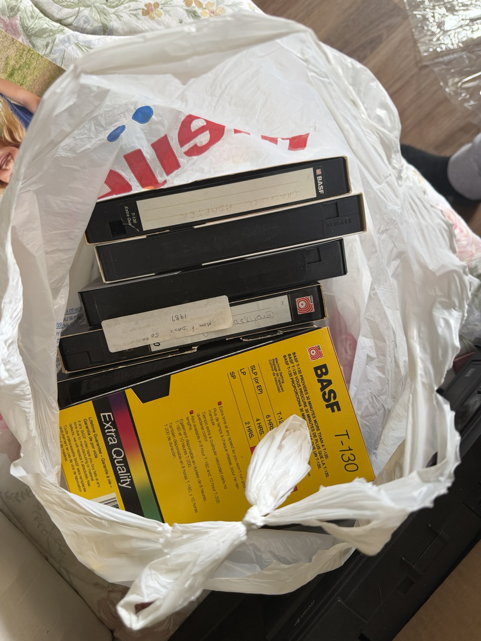 Disorganized family photo collection example 3